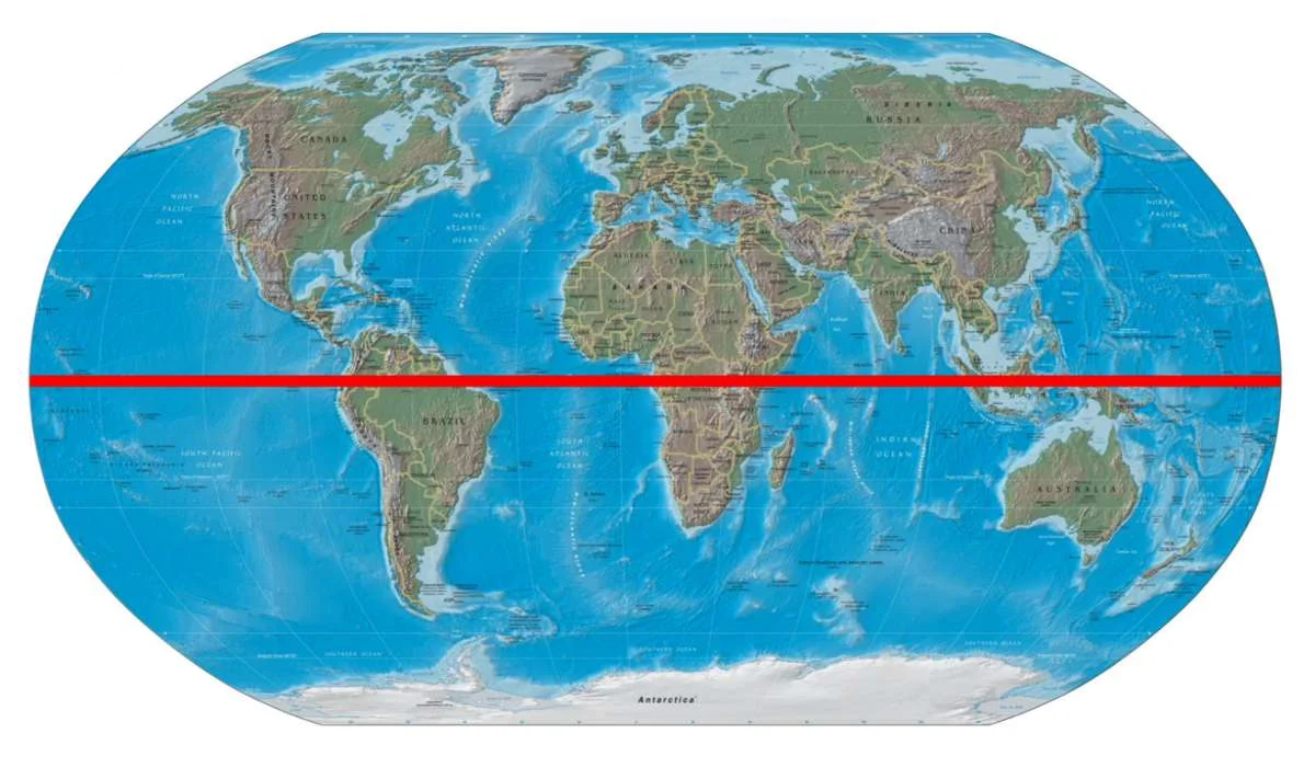 Quanti metri al secondo percorre la Terra, girando su se stessa, all'equatore: