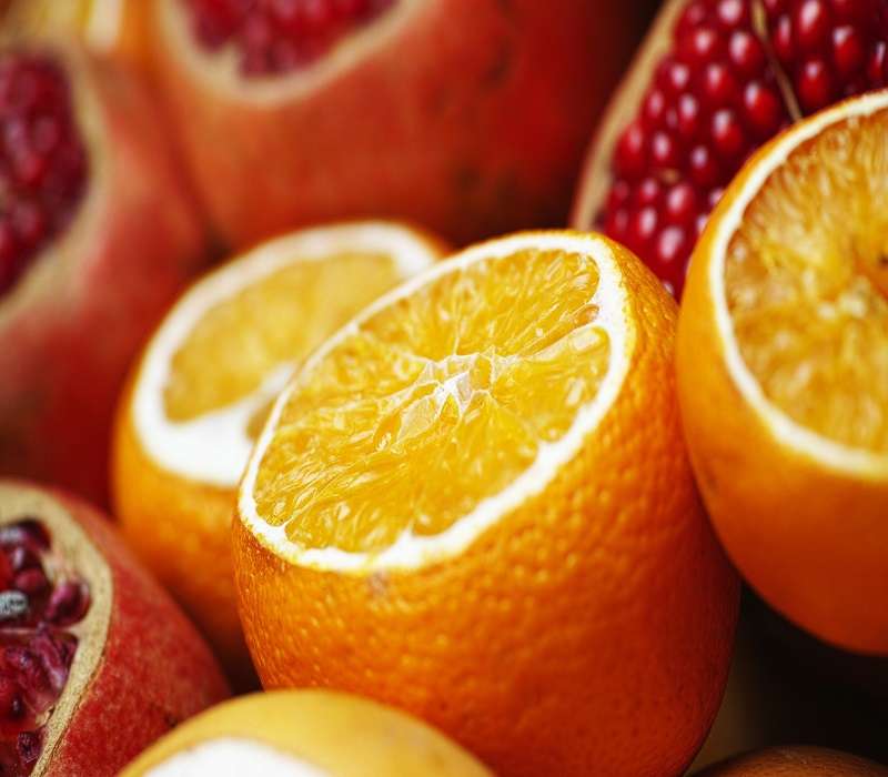 La vitamina A può essere trovata anche nelle arance.