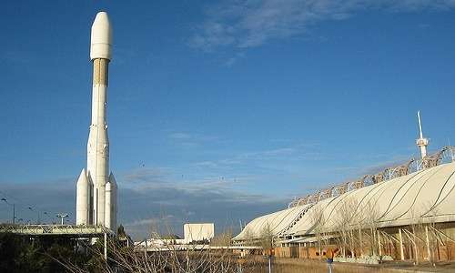 All'expo di Siviglia del 1992 fu esposto un modello di Ariane 4