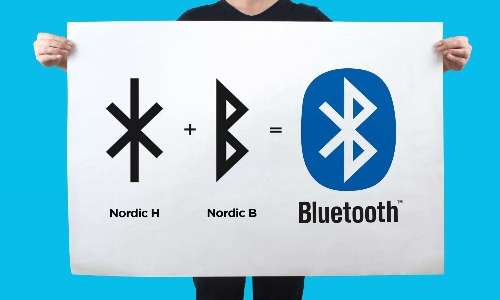 il simbolo del Bluetooth deriva dal re scandinavo del decimo secolo Harald Blåtand, in particolare dalle sue iniziali in rune antiche