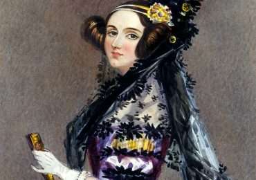Ritratto a colori dell'ottocento di Ada Lovelace.