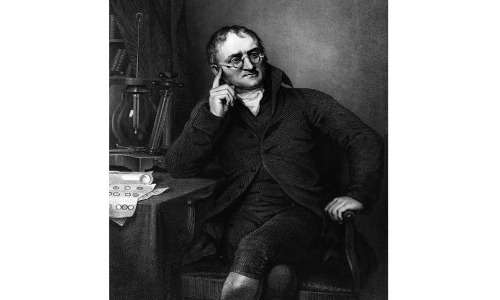 John Dalton propose la formula di struttura dell'etilene nel 1806.