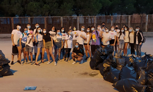I volontari di Barletta che hanno partecipato a Save the Planet sono riusciti a raccogliere e differenziare una grande quantità di rifiuti.